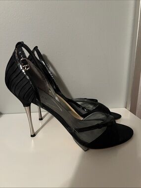 Guess Black Women's Heels (Size 9 1/2)